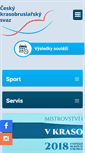 Mobile Screenshot of czechskating.org